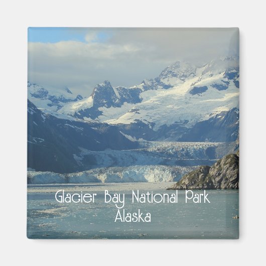 Magnet du parc national de la baie Glacier (Devant)