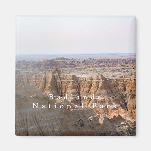 Magnet du parc national des Badlands (Devant)