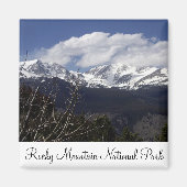 Magnet du parc national des Rocheuses (Devant)