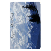 Magnet du parc national olympique 4"x6" (Vertical)