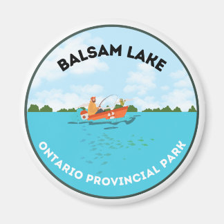 Magnet du parc provincial de Balsam Lake Ontario