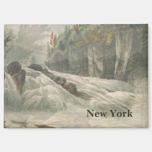 Magnet du paysage de New York (Recto)