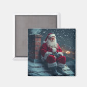 Magnet du Père Noël (Recto/Verso)