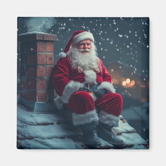 Magnet du Père Noël (Devant)