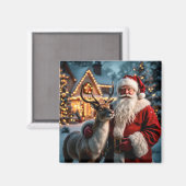 Magnet du Père Noël (Recto/Verso)