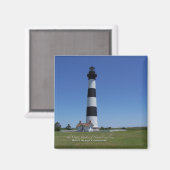 Magnet du phare de Bodie Island (Recto/Verso)