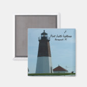 Magnet du phare de Point Judith (Recto/Verso)