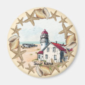 Magnet du phare de Seashell (Devant)