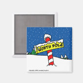 Magnet du pôle Nord (Recto/Verso)