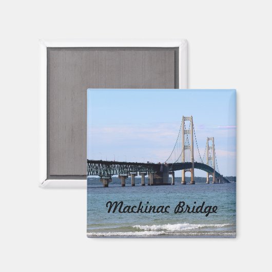 Magnet du pont Mackinac (Recto/Verso)