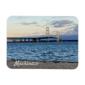 Magnet du pont Mackinac (Horizontal)