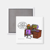 Magnet du portefeuille Stock intermédiaire (Recto/Verso)