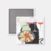 Magnet du serveur de travaux (Recto/Verso)