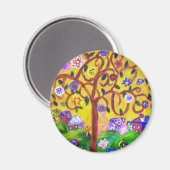 MAGNET DU TEMPS DE PRINTEMPS (Recto/Verso)