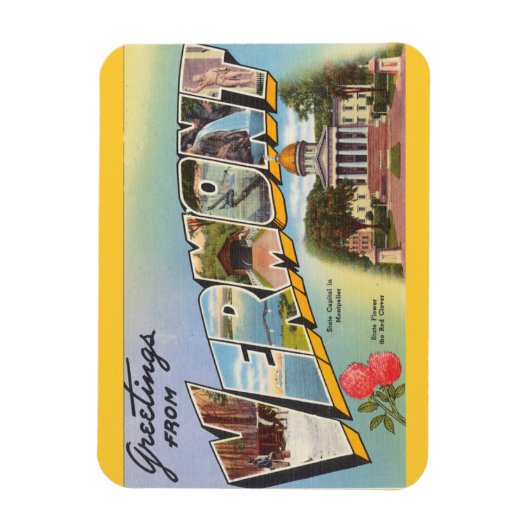 Magnet du Vermont (Vertical)