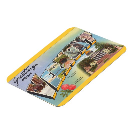 Magnet du Vermont (Côté Gauche)