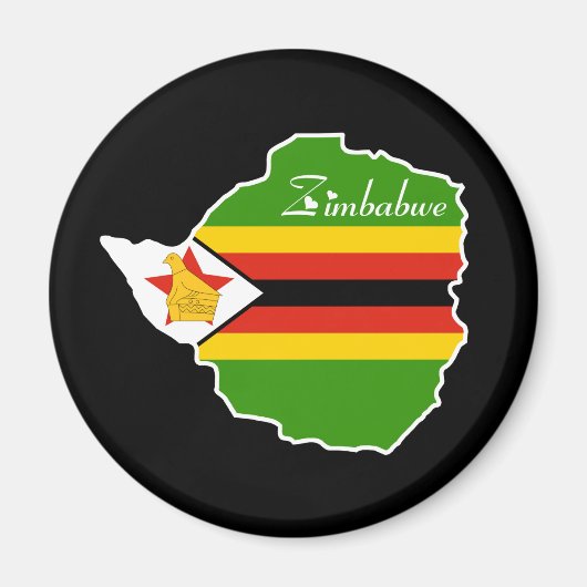 Magnet du Zimbabwe (Devant)