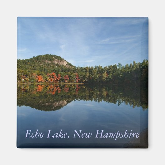 Magnet Echo Lake New Hampshire (Devant)