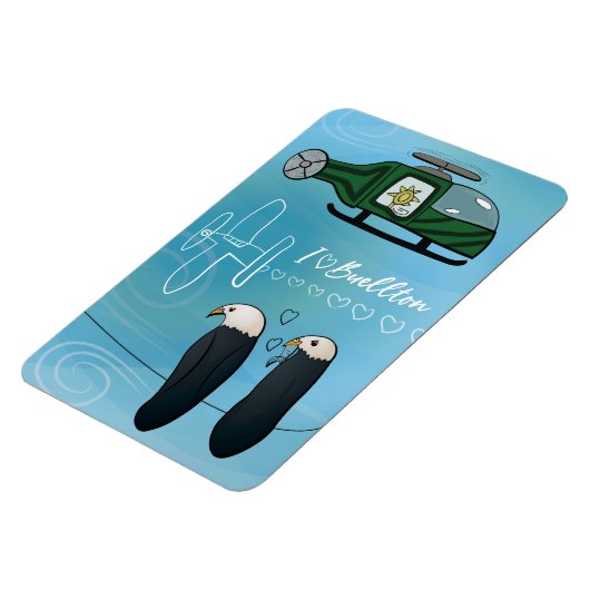 Magnet - Écrit dans le ciel (Côté Gauche)