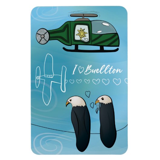 Magnet - Écrit dans le ciel (Vertical)