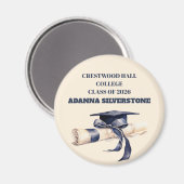Magnet-Editable Graduation Keepsake Magnet Magneet (Voorkant / Achterkant)