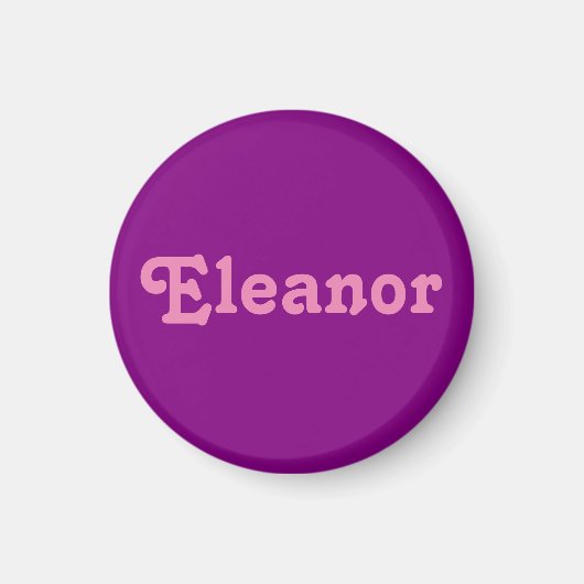 Magnet Eleanor Magneet (Voorkant)