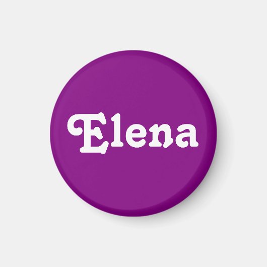 Magnet Elena Magneet (Voorkant)