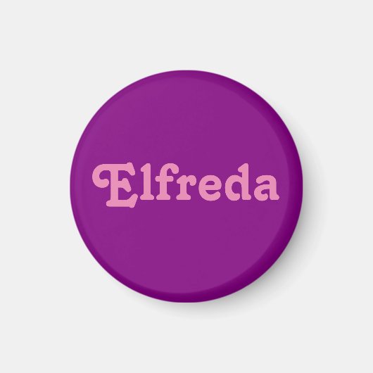 Magnet Elfreda Magneet (Voorkant)