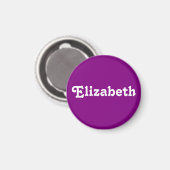 Magnet Elizabeth (Recto/Verso)