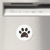 Magnet Empreinte de patte (In Situ (Lave-vaisselle))