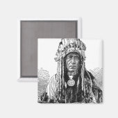 Magnet en chef indien (Recto/Verso)