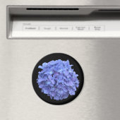 Magnet en fleur d'Hydrangée bleue (In Situ (Lave-vaisselle))