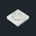 Magnet En Pierre Fête des mariées de couronne botanique de Boho Per<br><div class="desc">Ajoutez une vibe chic boho à votre douche nuptiale avec cette élégante conception de courroie de mousse aquarelle avec une flèche glissante pour plus de flair. Peut être personnalisé pour en faire le vôtre.</div>