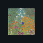 Magnet En Pierre Gustav Klimt - Jardin des fleurs<br><div class="desc">Jardin aux fleurs - Gustav Klimt en 1905-1907</div>