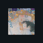 Magnet En Pierre Gustav Klimt - Mère et Enfant<br><div class="desc">Mère et Enfant (détail de trois ans de femme) - Gustav Klimt,  Huile sur toile,  1905</div>