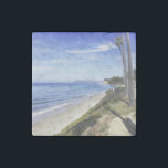 Magnet En Pierre Père Noël Barbara Montecito Butterfly Beach<br><div class="desc">Ajoutez de la classe à votre réfrigérateur avec un aimant en pierre et une scène de ciel bleu et de mer à Butterfly Beach à Père Noël Barbara,  Californie!</div>