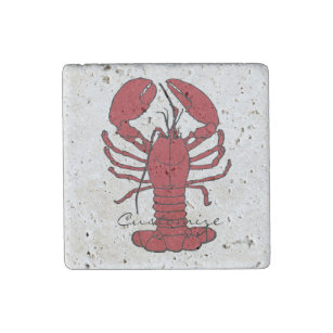 Magnet En Pierre Red Maine Lobster Thunder_Cove