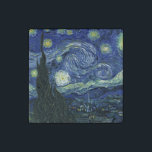 Magnet En Pierre Starry Night Vincent van Gogh Peinture Vintage Art<br><div class="desc">Vincent van Gogh (Néerlandais, 1853 - 1890) Starry Night, 1889, Huile sur toile Non encadré : 73 × 92 cm (28, 7 × 36, 2 po) Ce tableau représente la vue depuis la fenêtre est de la chambre d'asile de Van Gogh à Saint-Rémy-de-Provence, il ajoute un village aménagé. Il est...</div>