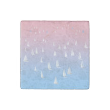 Voiliers de course en haute mer