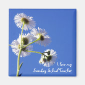 Magnet enseignant dimanche (Devant)