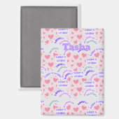 Magnet " Everyday is Caturday"  (Recto/Verso)