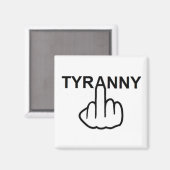 Magnet Evil Tyranny Magneet (Voorkant / Achterkant)