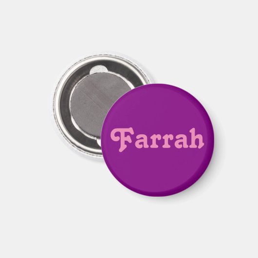Magnet Farrah (Recto/Verso)
