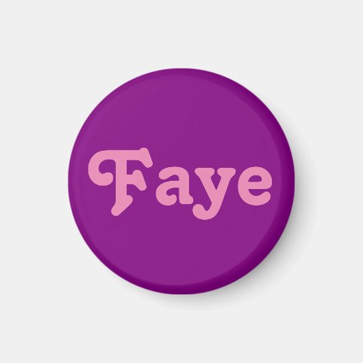 Magnet Faye (Devant)