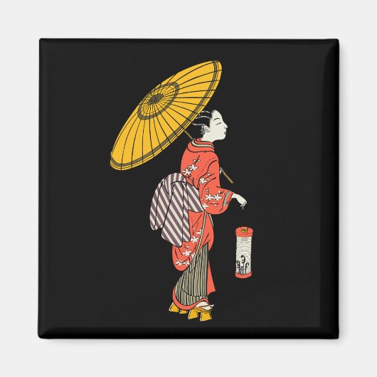 Magnet féminin asiatique (Devant)