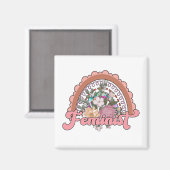 Magnet féministe (Recto/Verso)