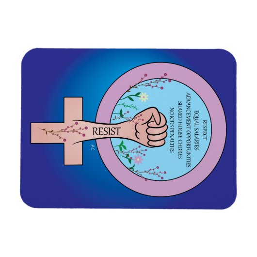 Magnet féministe (Horizontal)