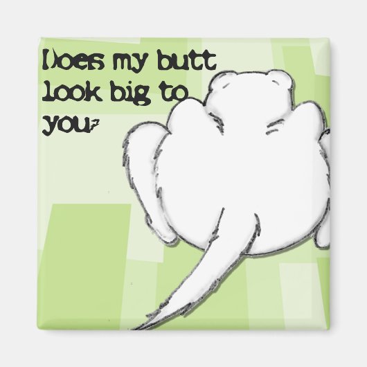 Magnet Ferret Big Butt (Devant)
