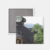 Magnet ferroviaire Pittoresque Cass (Recto/Verso)