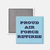 Magnet Fière Retraite de la Force aérienne (Recto/Verso)